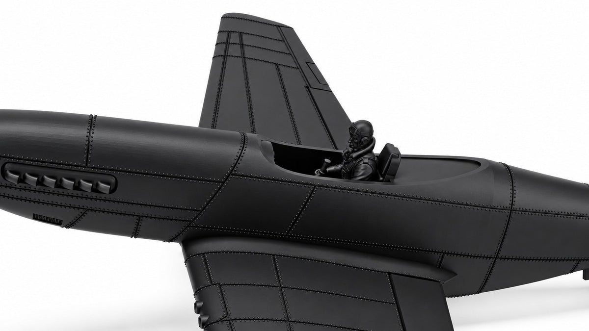 SSMODEL 1/72 1/144 North American P-51D Mustang+3 Pilots Resin Model Kit RSS0051 — detail view 5
