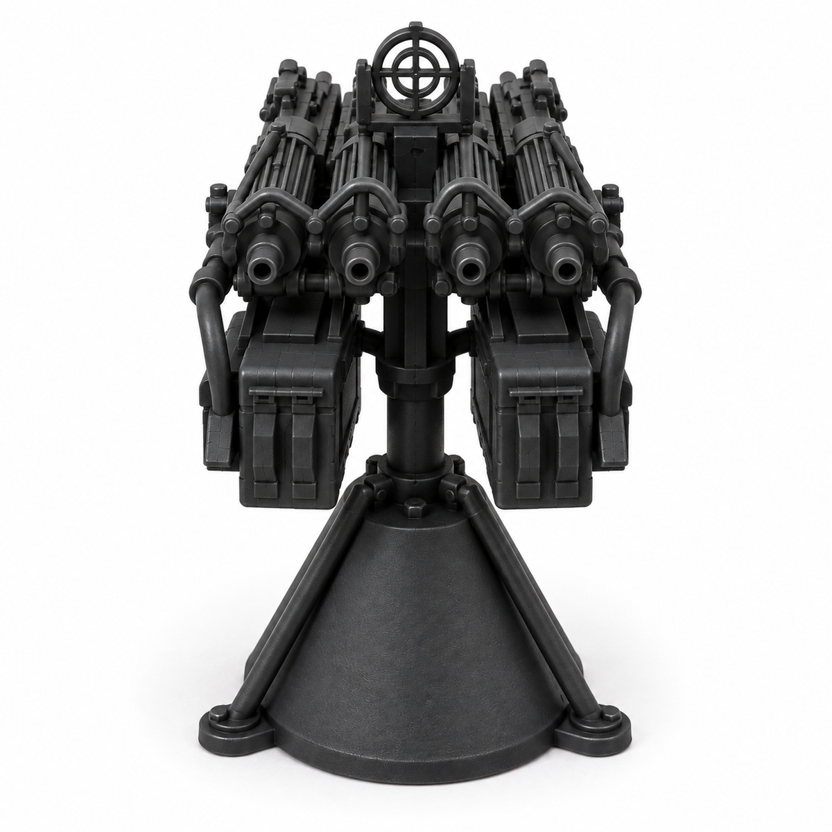 SSMODEL 1/72 1/144 Multi Scale M4 AA-machine Resin MODEL KIT TSS0434 — detail view 2