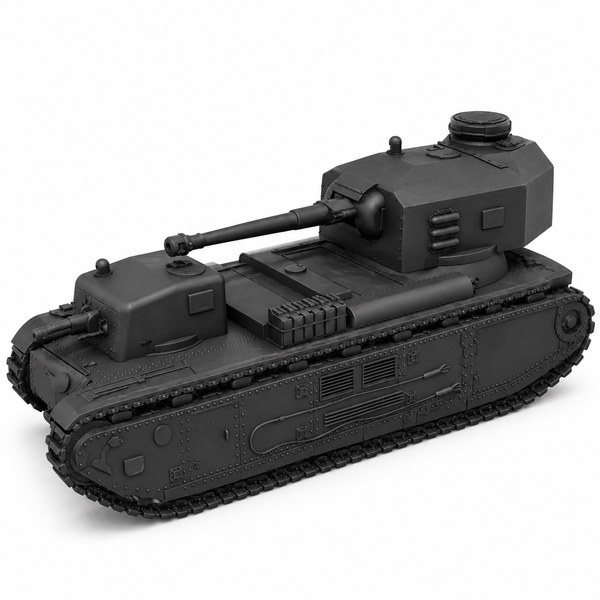 SSMODEL 1/72 1/144 Pz.Kpfw.F2 750f German fictional tank Resin MODEL KIT TSS0450