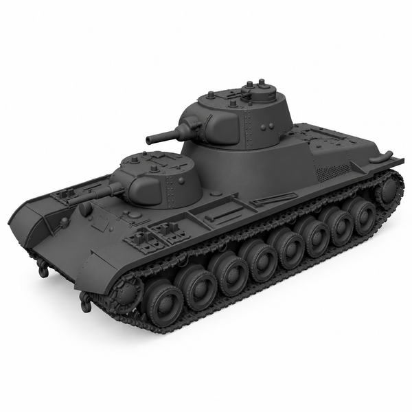 SSMODEL 1/72 1/144 Multi Scale T-100 Tank Resin MODEL kit TSS0039
