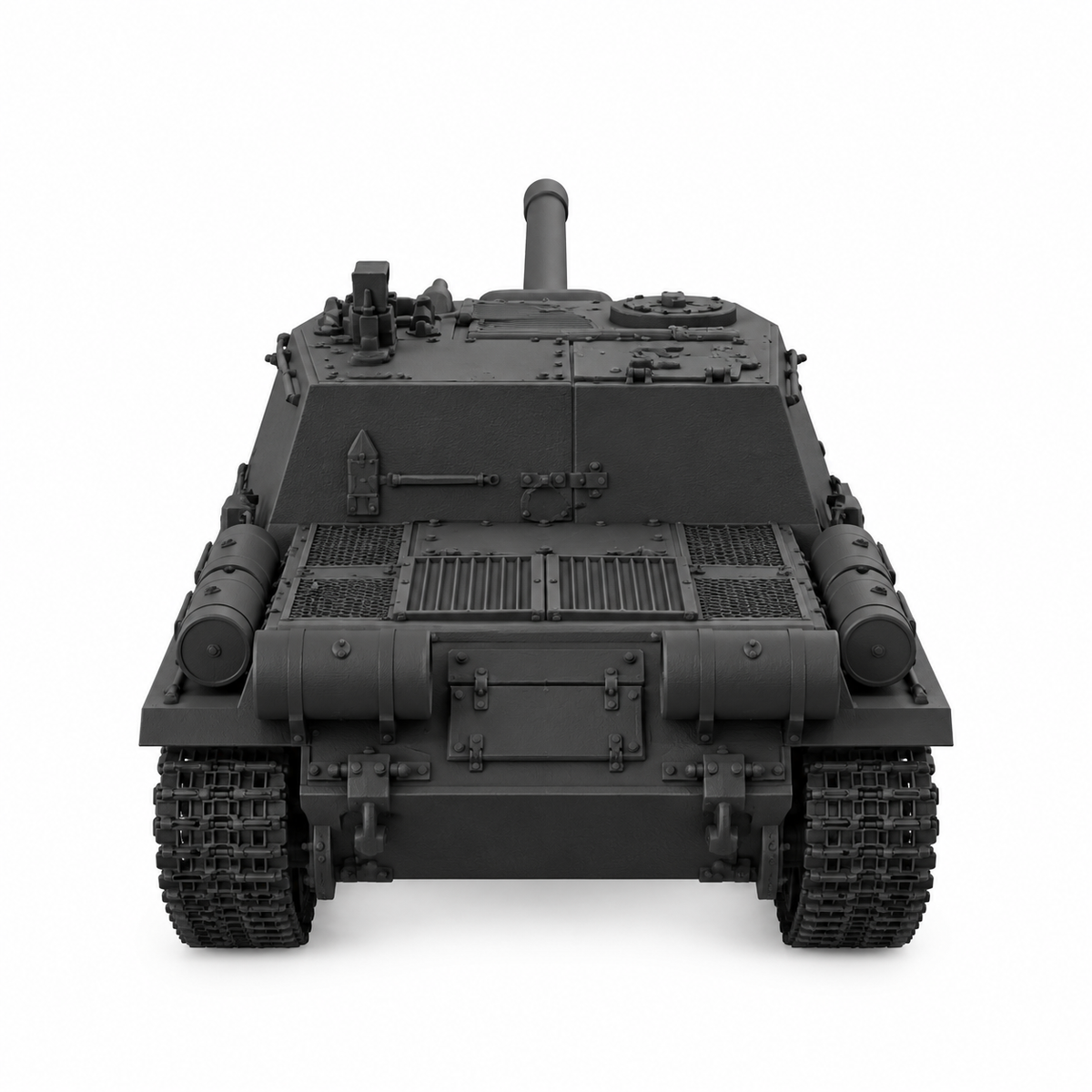 SSMODEL 1/72 1/144 Multi Scale ISU-122 Tank Resin MODEL kit TSS0033 — detail view 4