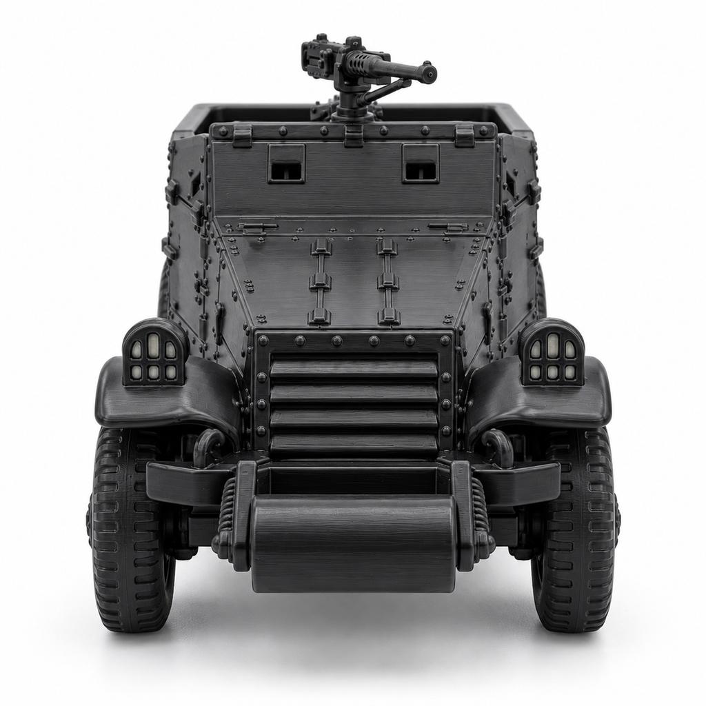 SSMODEL 1/72 1/144 Multi-Scale WWII US M3A1 Scout Car White Motor Model TSS1024