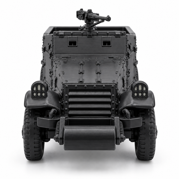 SSMODEL 1/72 1/144 Multi-Scale WWII US M3A1 Scout Car White Motor Model TSS1024