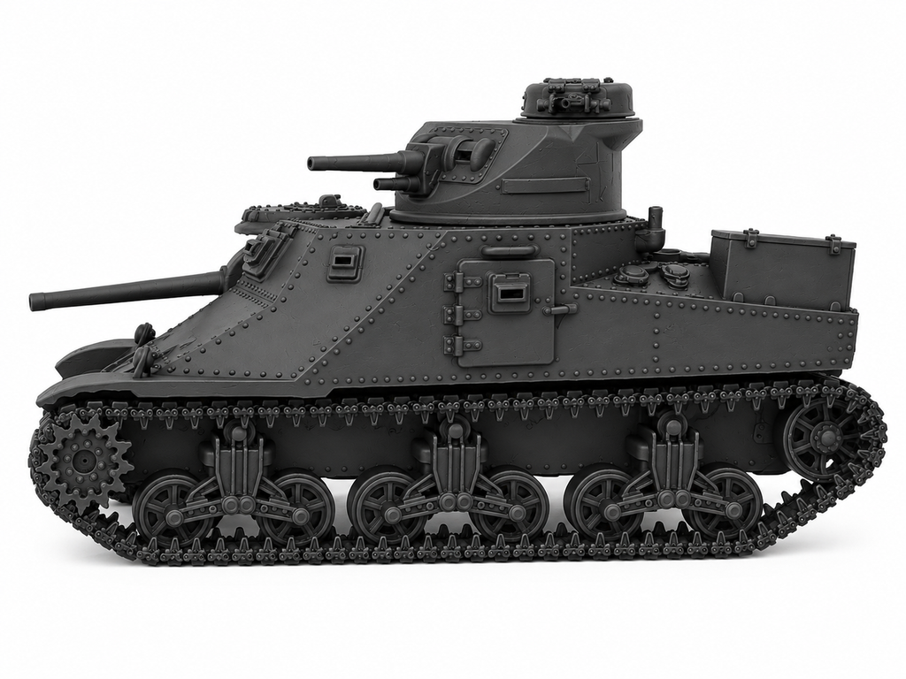 SSMODEL 1/72 1/144 Multi Scale M3 Lee Medium US WW2 Tank MODEL kit TSS1303