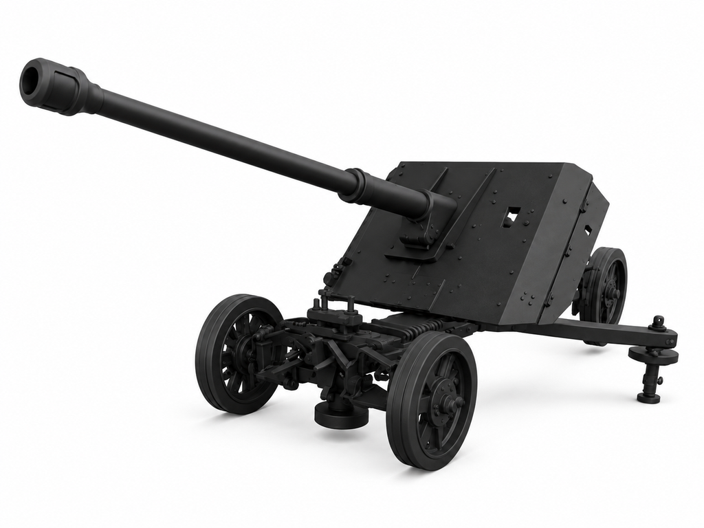 SSMODEL 1/72 1/144 Multi Scale 88mm anti-tank Pak 43 Germany Resin MODEL TSS1444