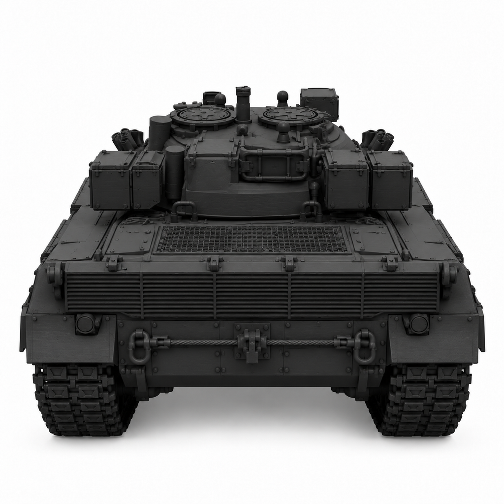 SSMODEL 1/72 1/144 Multi Scale Leopard 1A5 BE Belgian coldwar MBT Model TSS0539