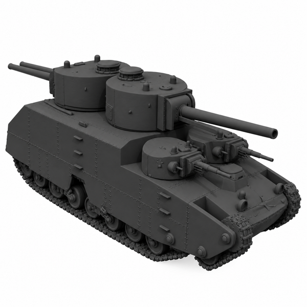 SSMODEL 1/72 1/144 T-39 Soviet experimental superheavy tank MODEL kit TSS0009
