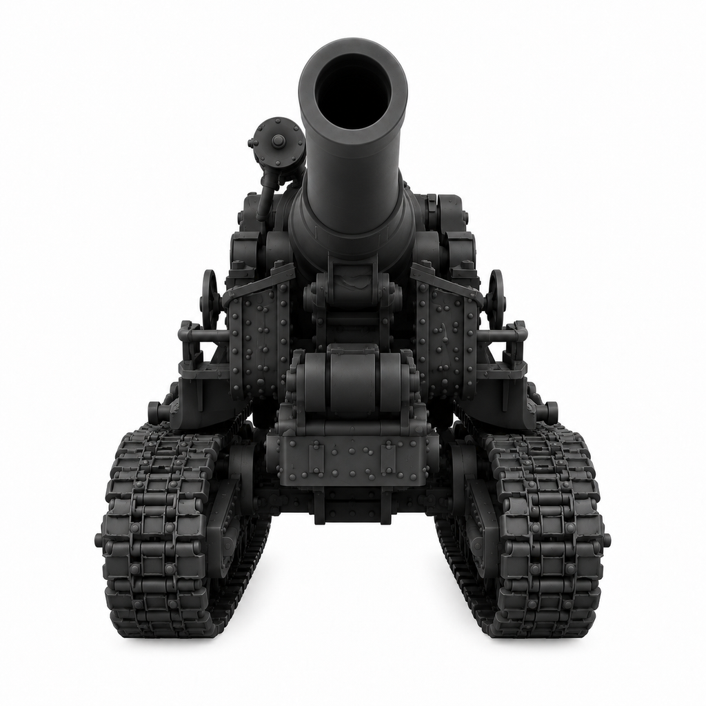 SSMODEL 1/72 1/144 Multi Scale 280mm M1939 Br-5 Heavy Mortar Tank MODEL TSS0010