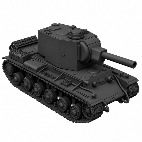 SSMODEL 1/72 1/144 Multi Scale Pz.Kpfw. KW II 754 r tank Resin Model Kit TSS0179