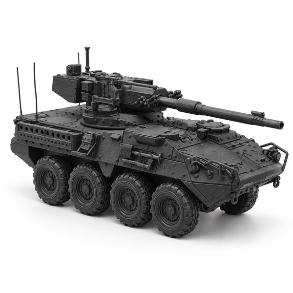 SSMODEL 1/72 1/144 Multi Scale M1128 Stryker US Tank Resin Model Kit TSS0724