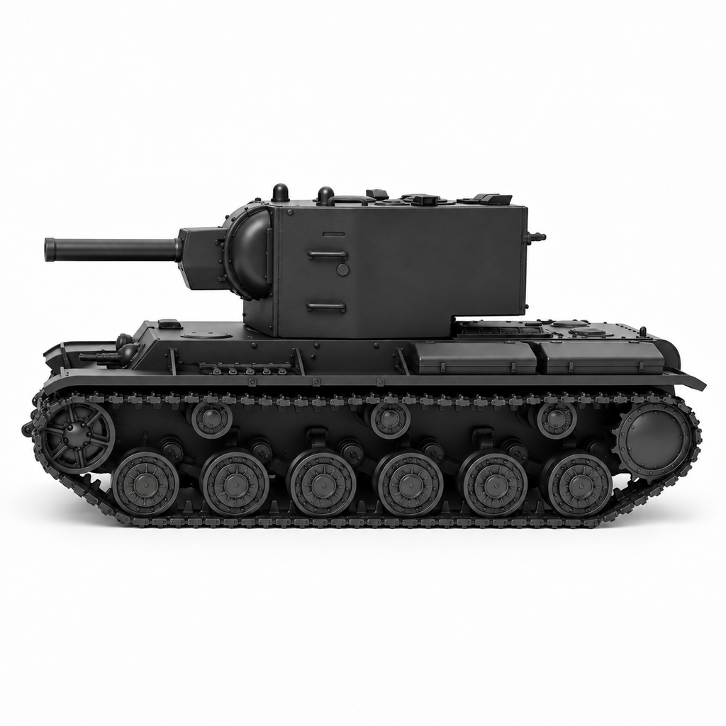 SSMODEL 1/72 1/144 Multi-Scale WWII Soviet KV-2 Heavy Tank Resin Model TSS1271