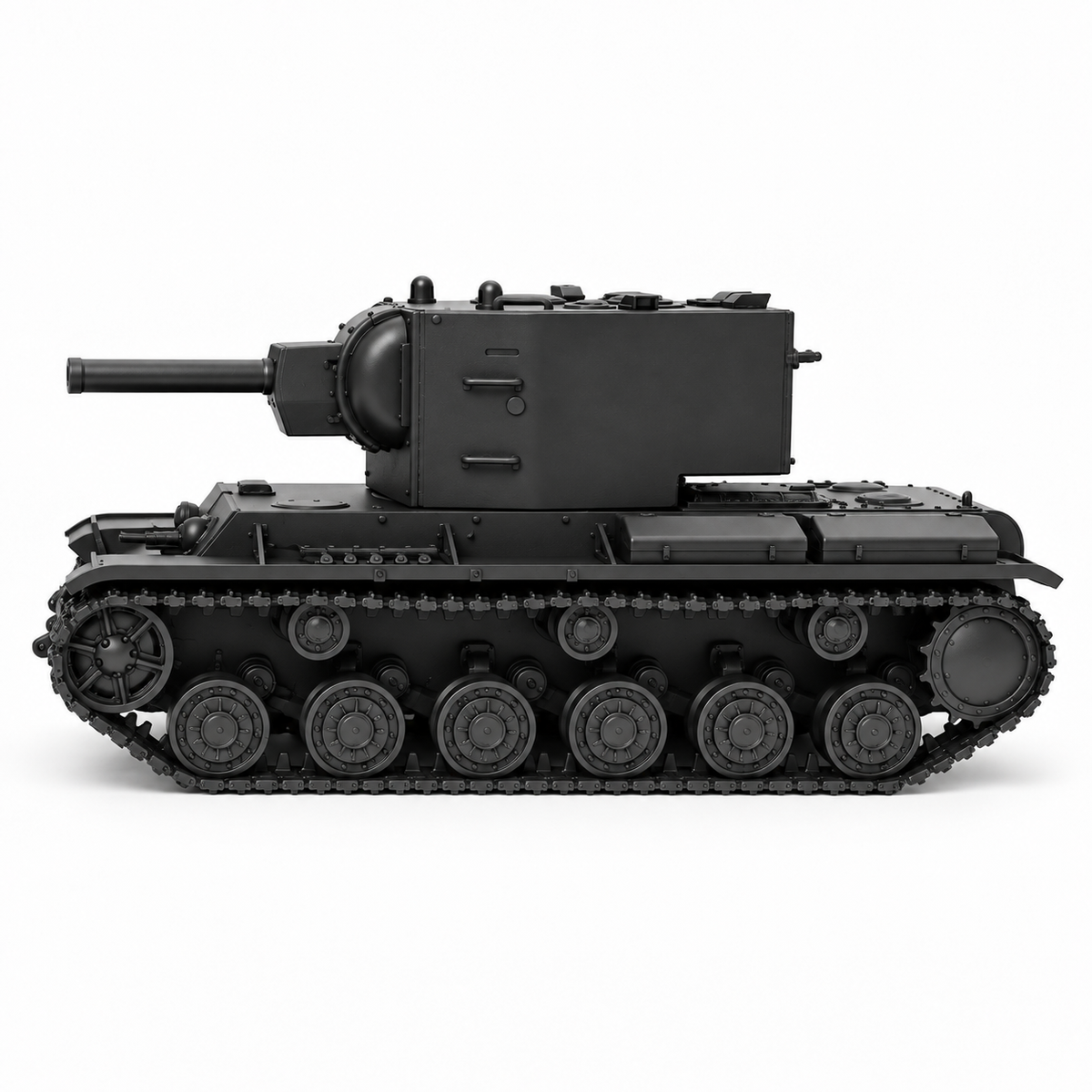 SSMODEL 1/72 1/144 Multi-Scale WWII Soviet KV-2 Heavy Tank Resin Model TSS1271 — detail view 3