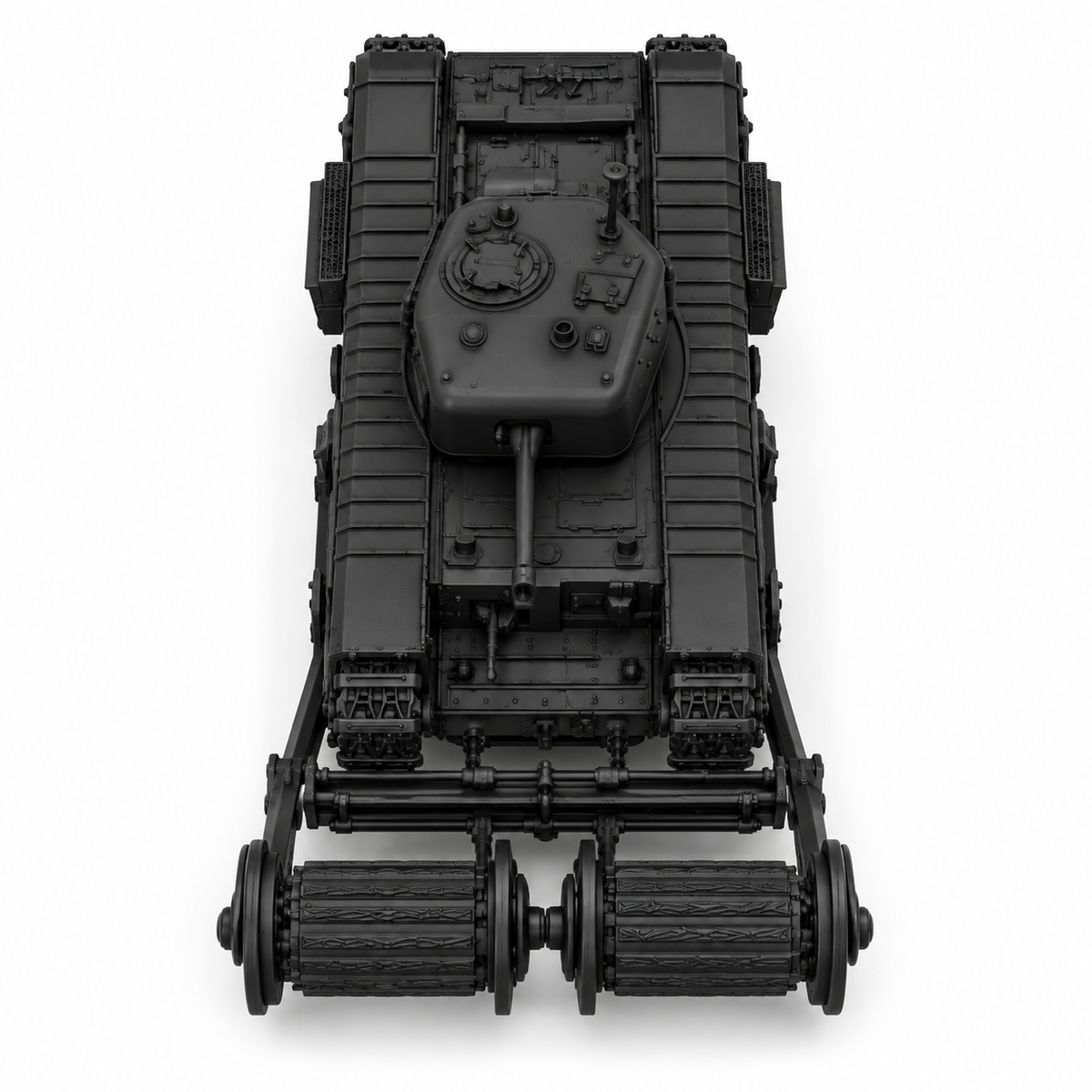 SSMODEL 1/72 1/144 Churchill AVRE Mk.IV Bobbins TypeB UK Resin MODEL KIT TSS0799 — detail view 4