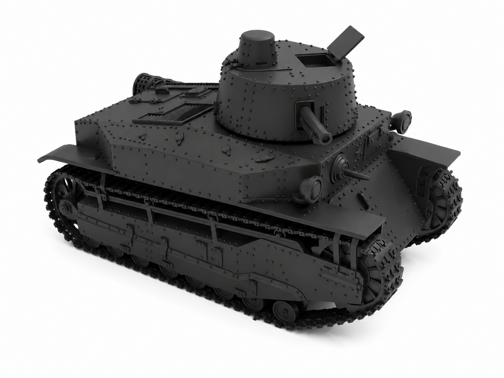 SSMODEL 1/72 1/144 Multi Scale Medium Tank Type 89A I-Go Tank MODEL kit TSS1317