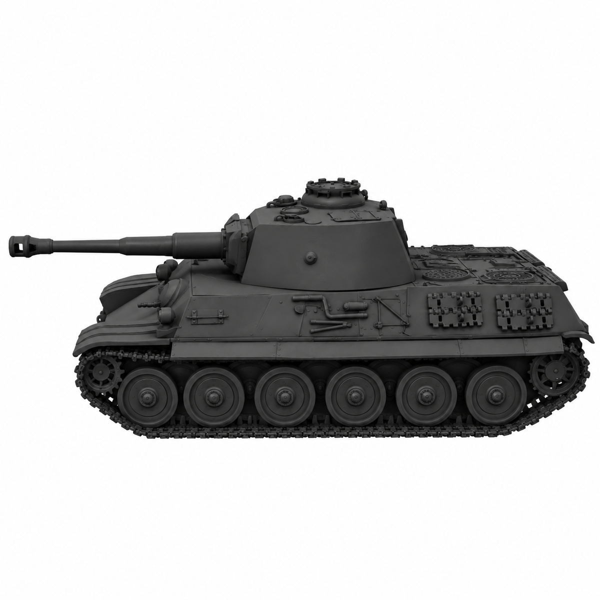 SSMODEL 1/72 1/144 Multi Scale TVP VTU German fictional tank model kit TSS0529 — detail view 2