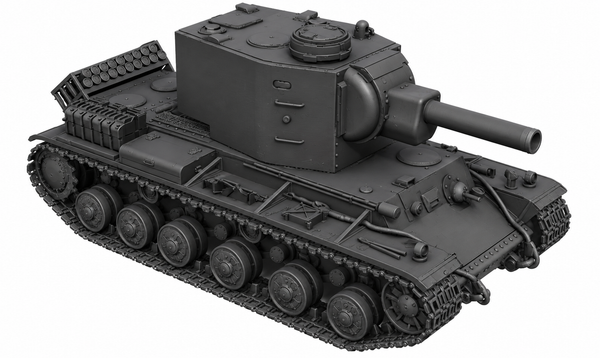 SSMODEL 1/72 1/144 Multi Scale Pz.Kpfw. KW II 754 (r) Tank MODEL kit TSS0136