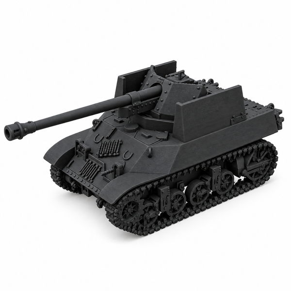 SSMODEL 1/72 1/144 M3A3 with Pak 40 Yugoslav light tank Resin Model Kit TSS0269