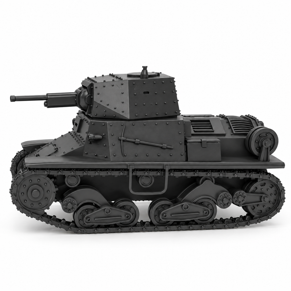 SSMODEL 1/72 1/144 Multi Scale Carro Portamunizioni L40 Tank Resin MODEL TSS0788