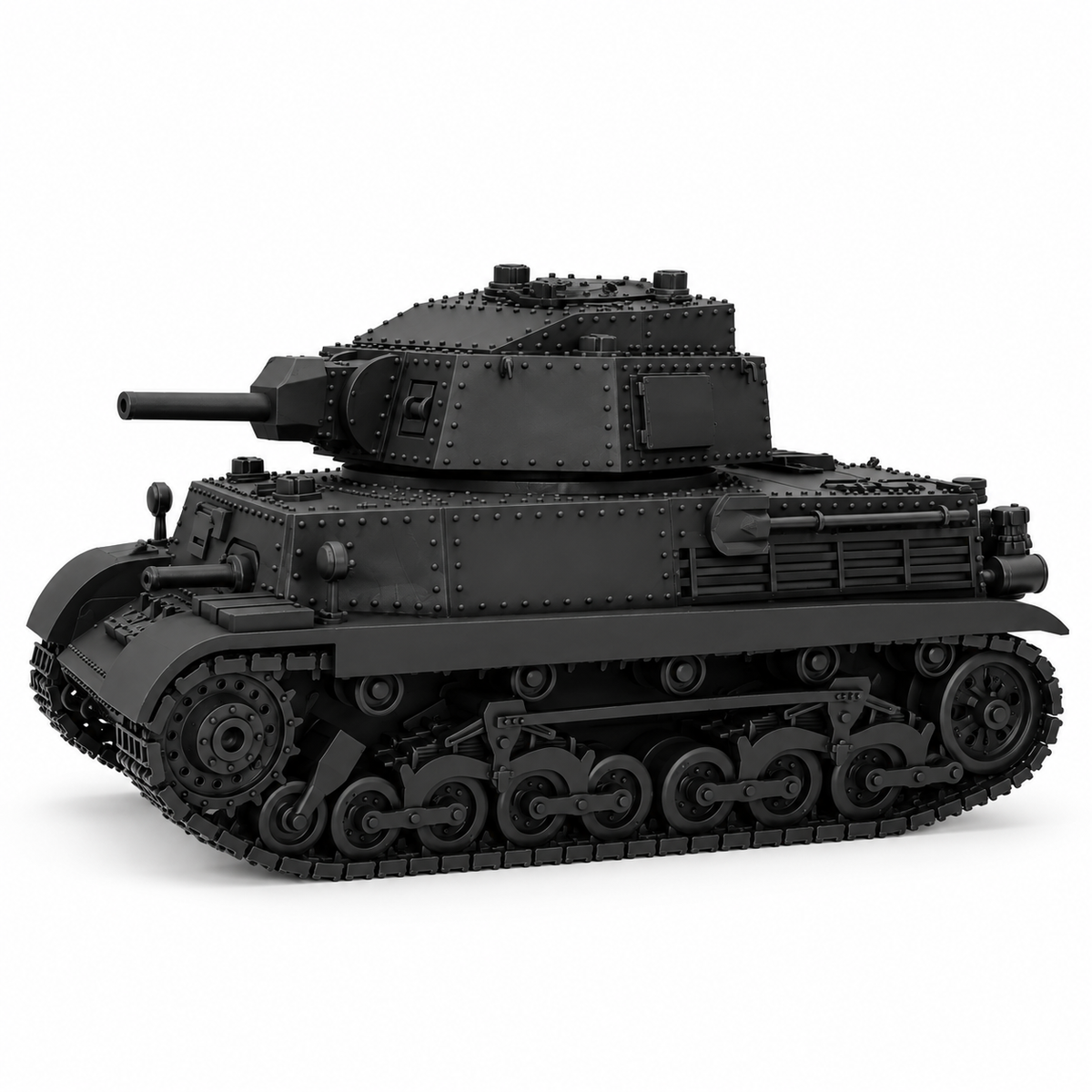 SSMODEL 1/72 1/144 Multi Scale 41M Turan II Tank Resin Model Kit TSS0743 — detail view 16