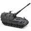 SSMODEL 1/72 1/144 H2000 Panzerhaubitze2000 Germany Tank Resin Model Kit TSS0725