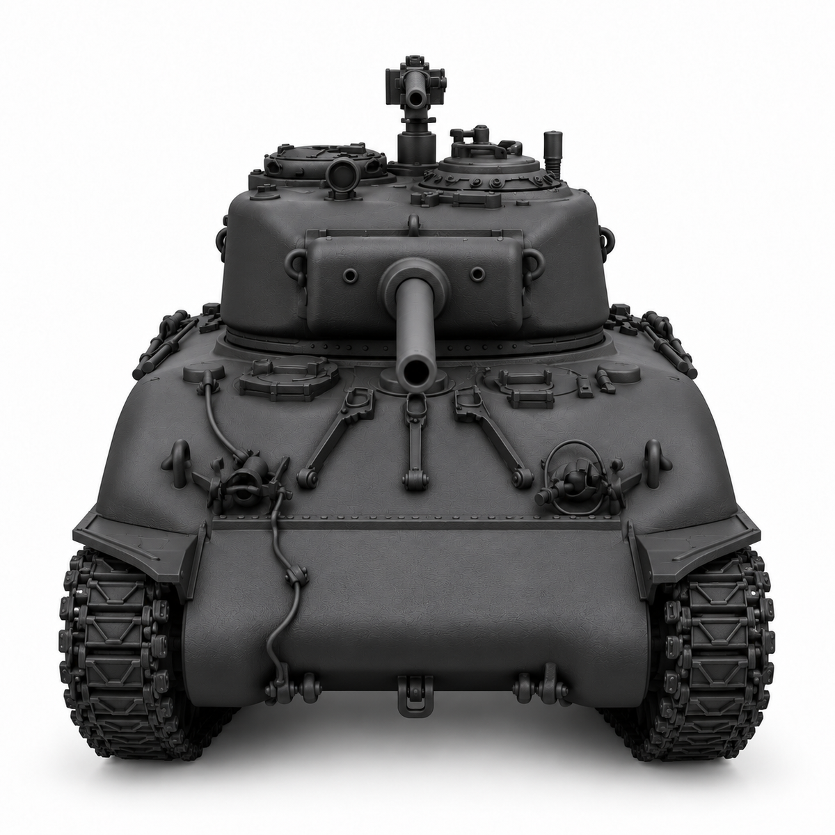 SSMODEL 1/72 1/144 Multi-Scale M4A1 76W Sherman US WWII Tank MODEL KIT TSS0208 — detail view 3