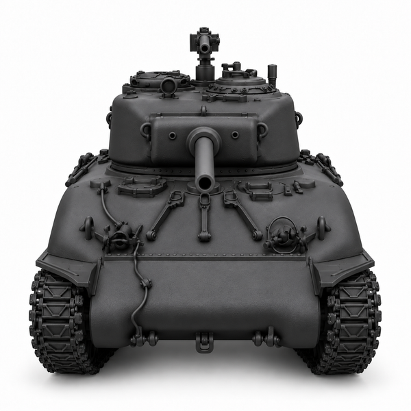 SSMODEL 1/72 1/144 Multi-Scale M4A1 76W Sherman US WWII Tank MODEL KIT TSS0208