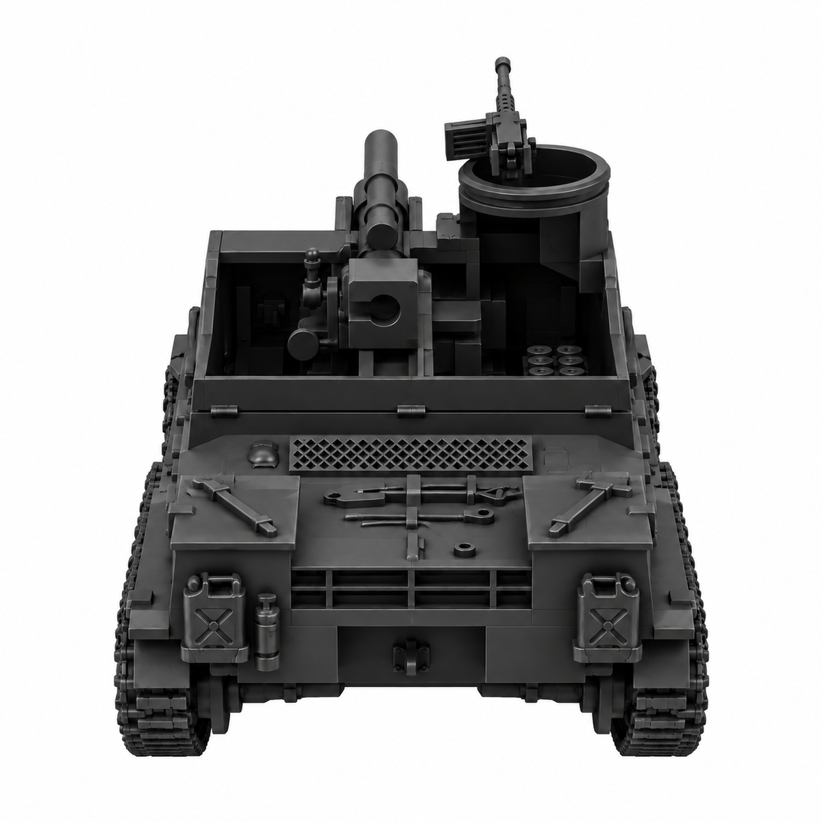 SSMODEL 1/72 1/144 Multi Scale M7 Priest Self-Propelled Gun US WW2 MODEL TSS1173 — detail view 4