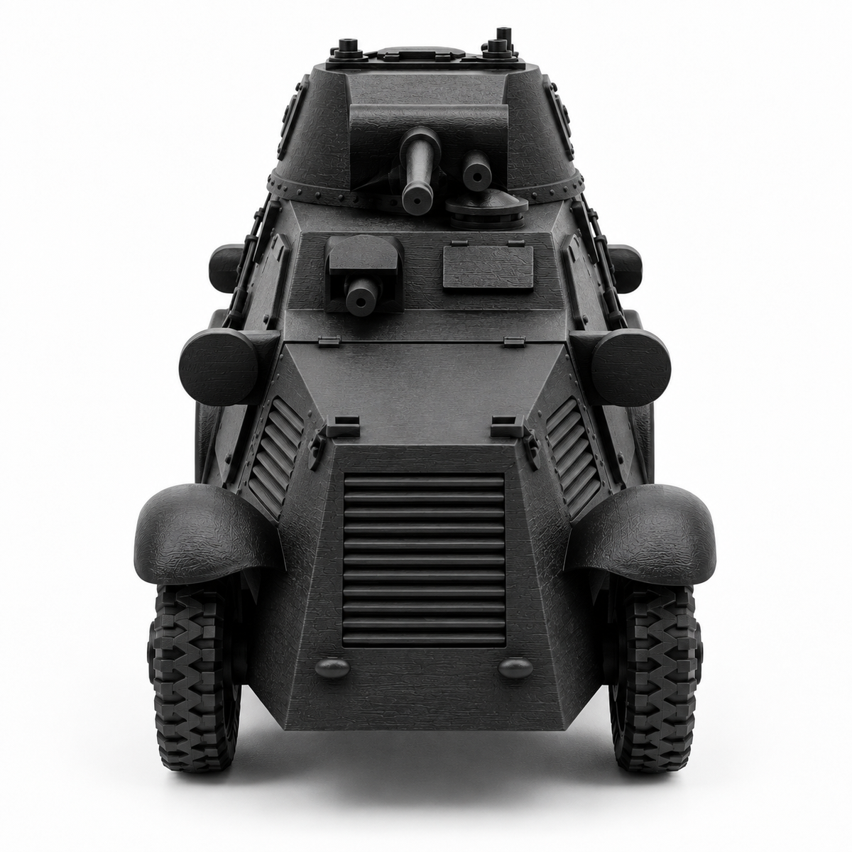 SSMODEL 1/72 1/144 Multi-Scale WWII Swedish L-181 Armored Car Model Kit TSS1276 — detail view 2