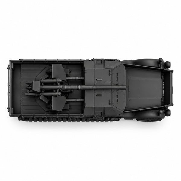 SSMODEL 1/72 1/144 8.8cm Flak18 Sfl auf Zugkraftwagen 18t Resin MODEL TSS0947