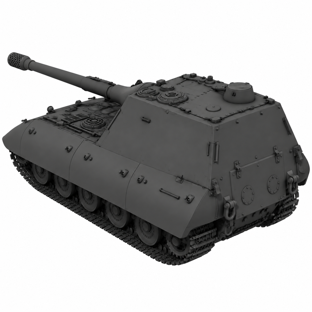 SSMODEL 1/72 1/144 Multi Scale Jagdpanzer E-100 var Tank Resin MODEL kit TSS0343
