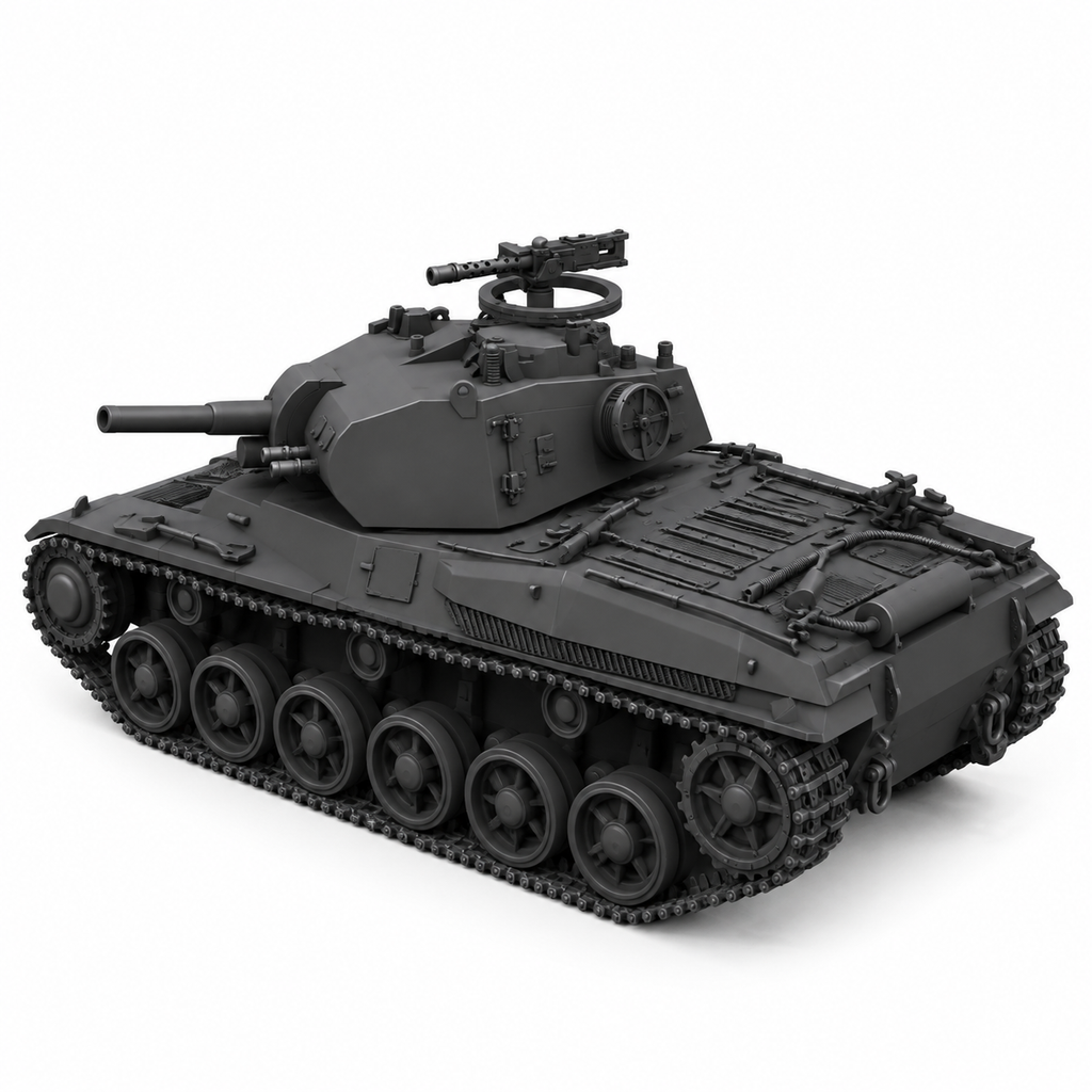 SSMODEL 1/72 1/144 Ikv 73 Swedish self-propelled gun tank MODEL kit TSS0384