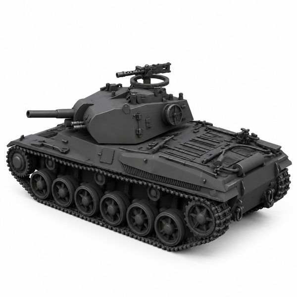 SSMODEL 1/72 1/144 Ikv 73 Swedish self-propelled gun tank MODEL kit TSS0384