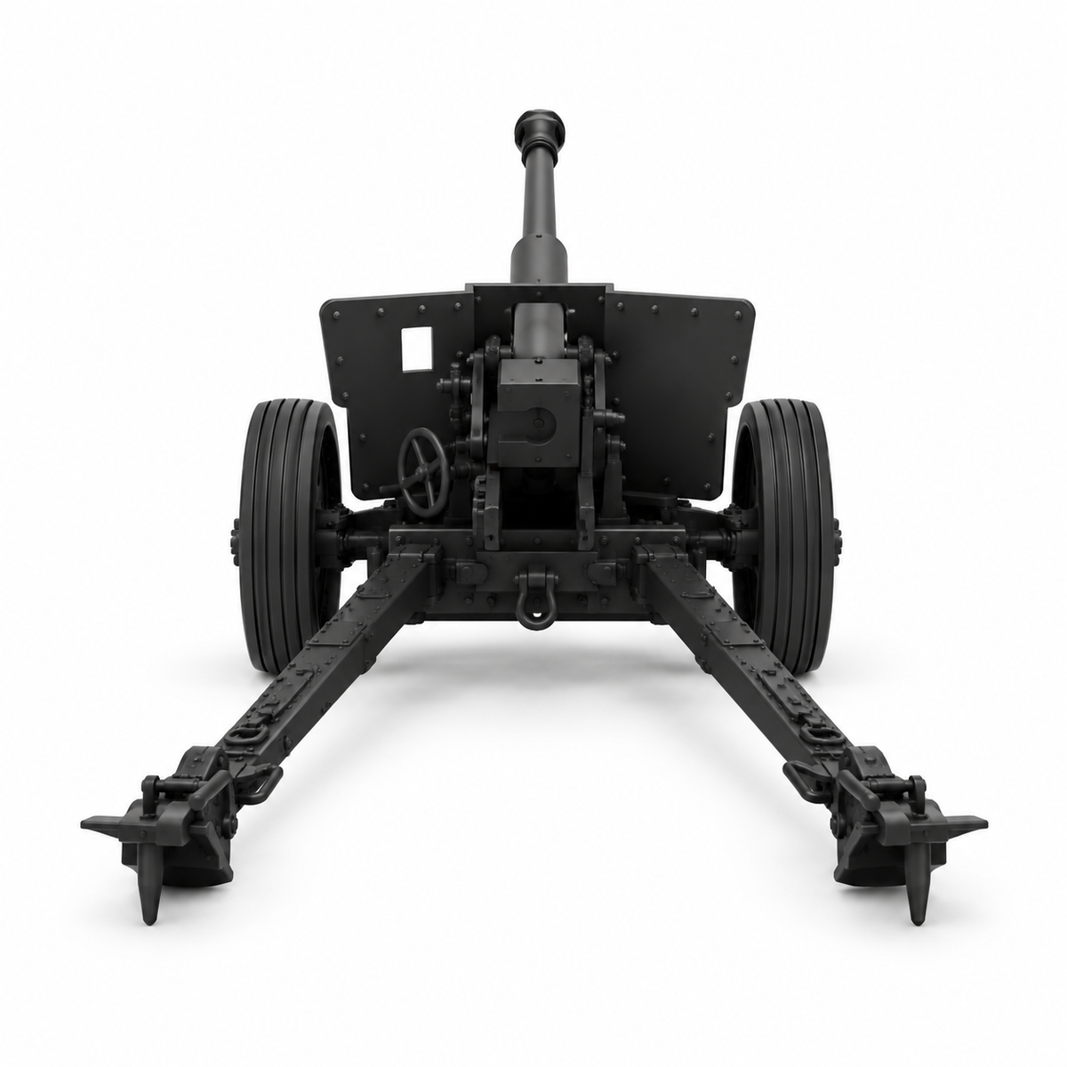 SSMODEL 1/72 1/144 Pak 43/41 8.8cm Pak 43 Scheuntor Resin MODEL KIT TSS1514 — detail view 3