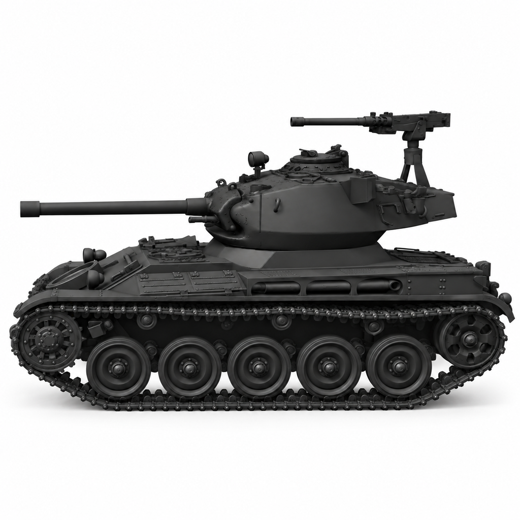 SSMODEL 1/72 1/144Multi Scale AMX-13 M24 French Coldwar Light Tank MODEL TSS0361