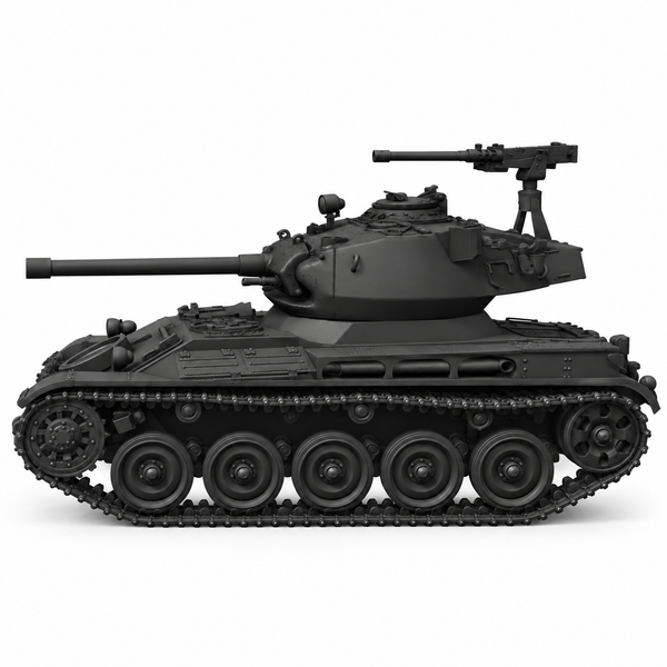 SSMODEL 1/72 1/144Multi Scale AMX-13 M24 French Coldwar Light Tank MODEL TSS0361