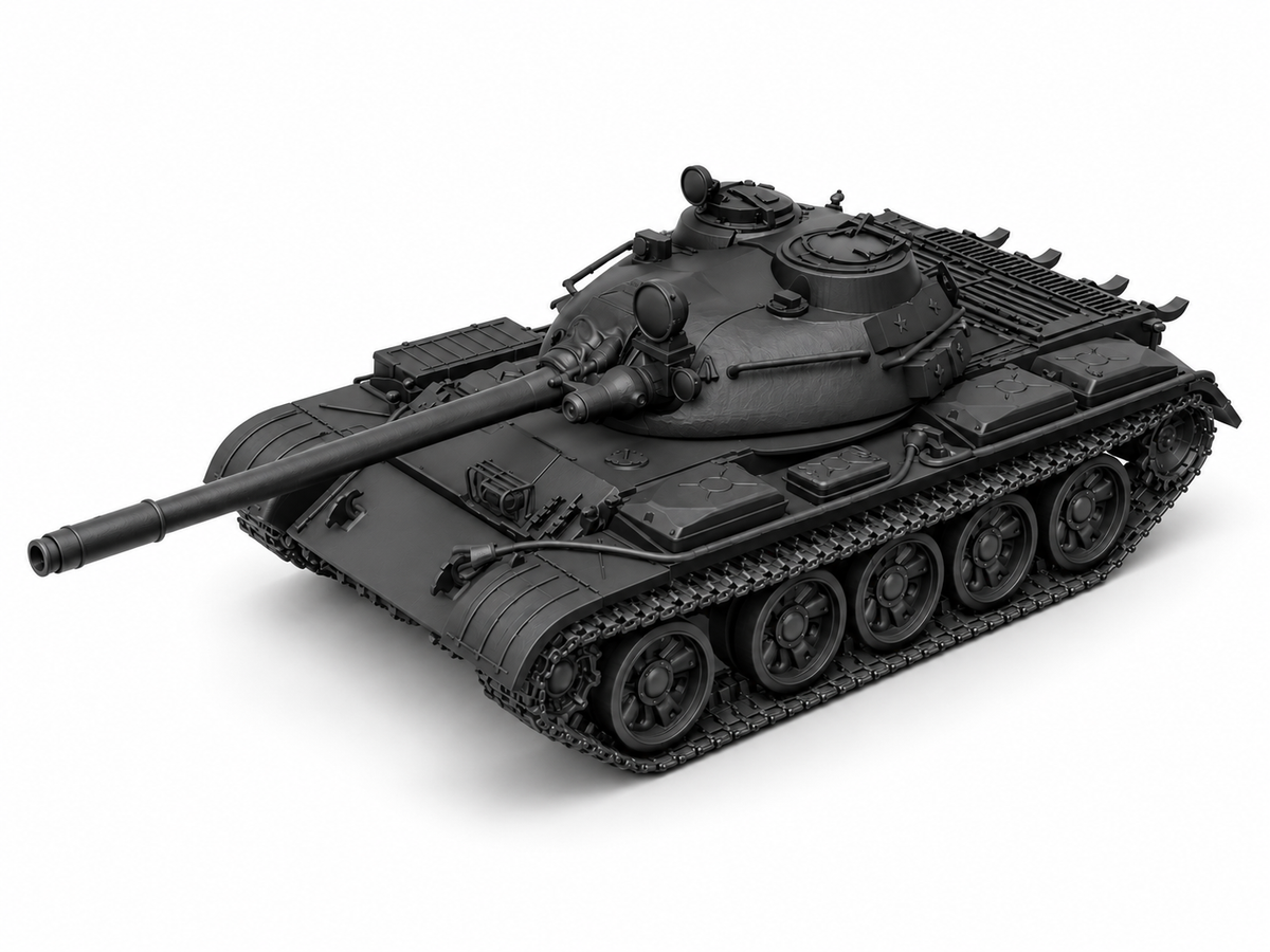 SSMODEL 1/72 1/144 TO55 Soviet coldwar flamethrower tank Resin Model Kit TSS0292 — detail view 11