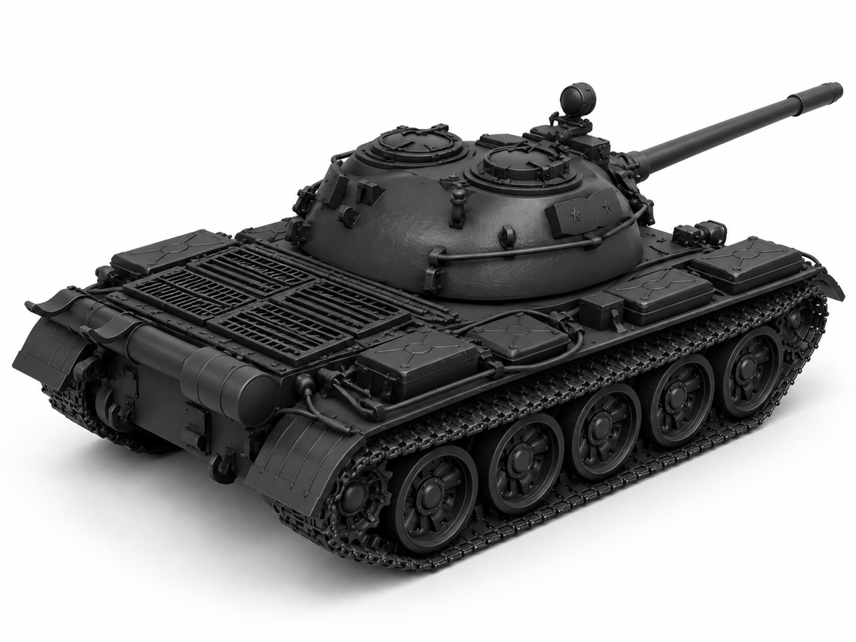SSMODEL 1/72 1/144 TO55 Soviet coldwar flamethrower tank Resin Model Kit TSS0292 — detail view 3