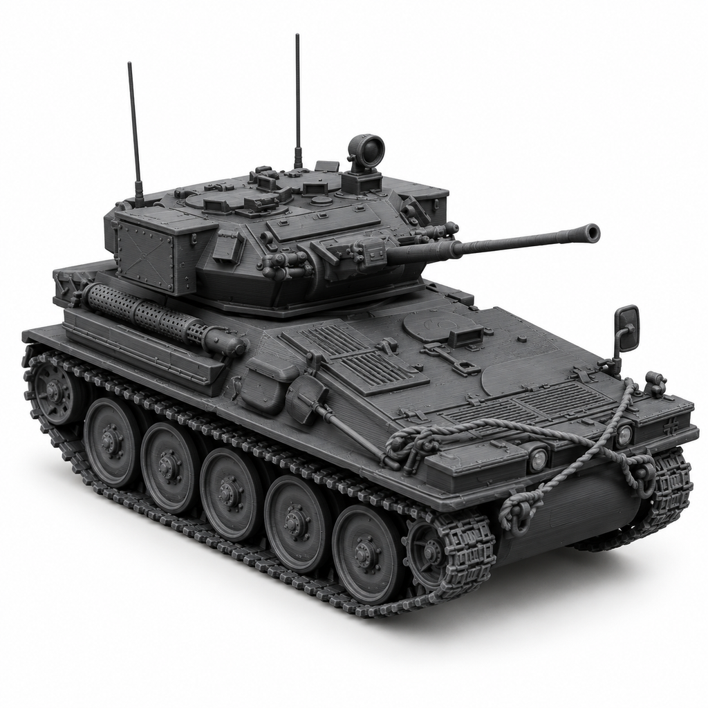 SSMODEL 1/72 1/144 Multi Scale Scimitar FV-107 CVR T UK Tank Resin Model TSS0717