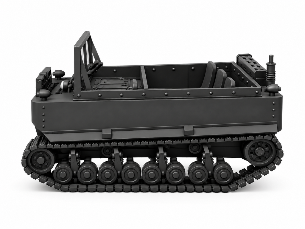SSMODEL 1/72 1/144 Multi Scale M29 Weasel Tracked Vehicle Tank MODEL kit TSS0633
