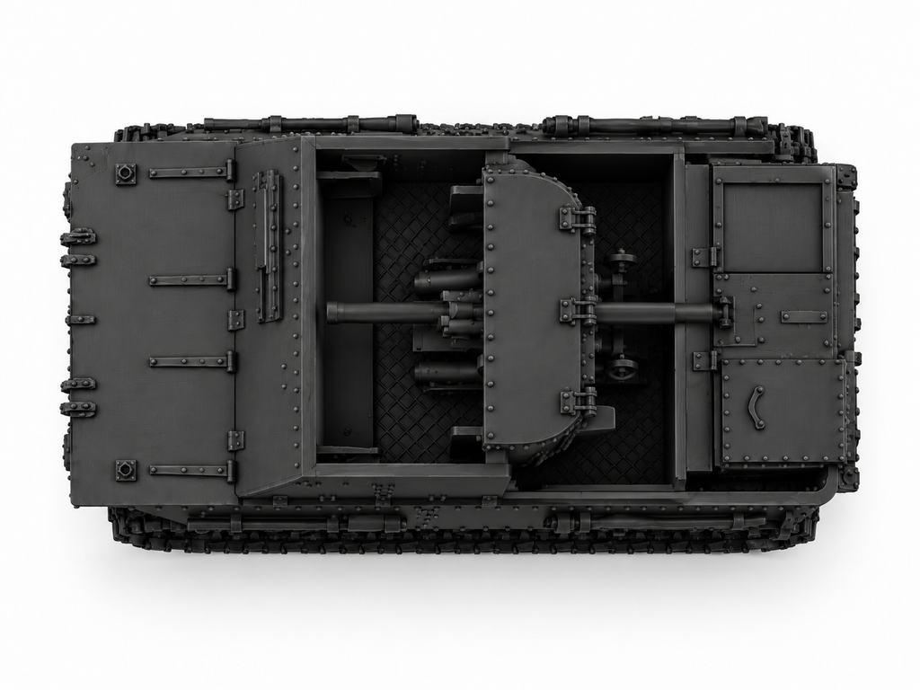 SSMODEL 1/72 1/144 Multi Scale hunter T13 B1 Tank MODEL kit TSS1377