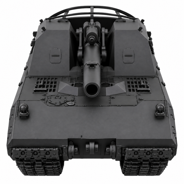 SSMODEL 1/72 1/144 Multi Scale  G.W. Maus Tank Resin MODEL kit TSS0348