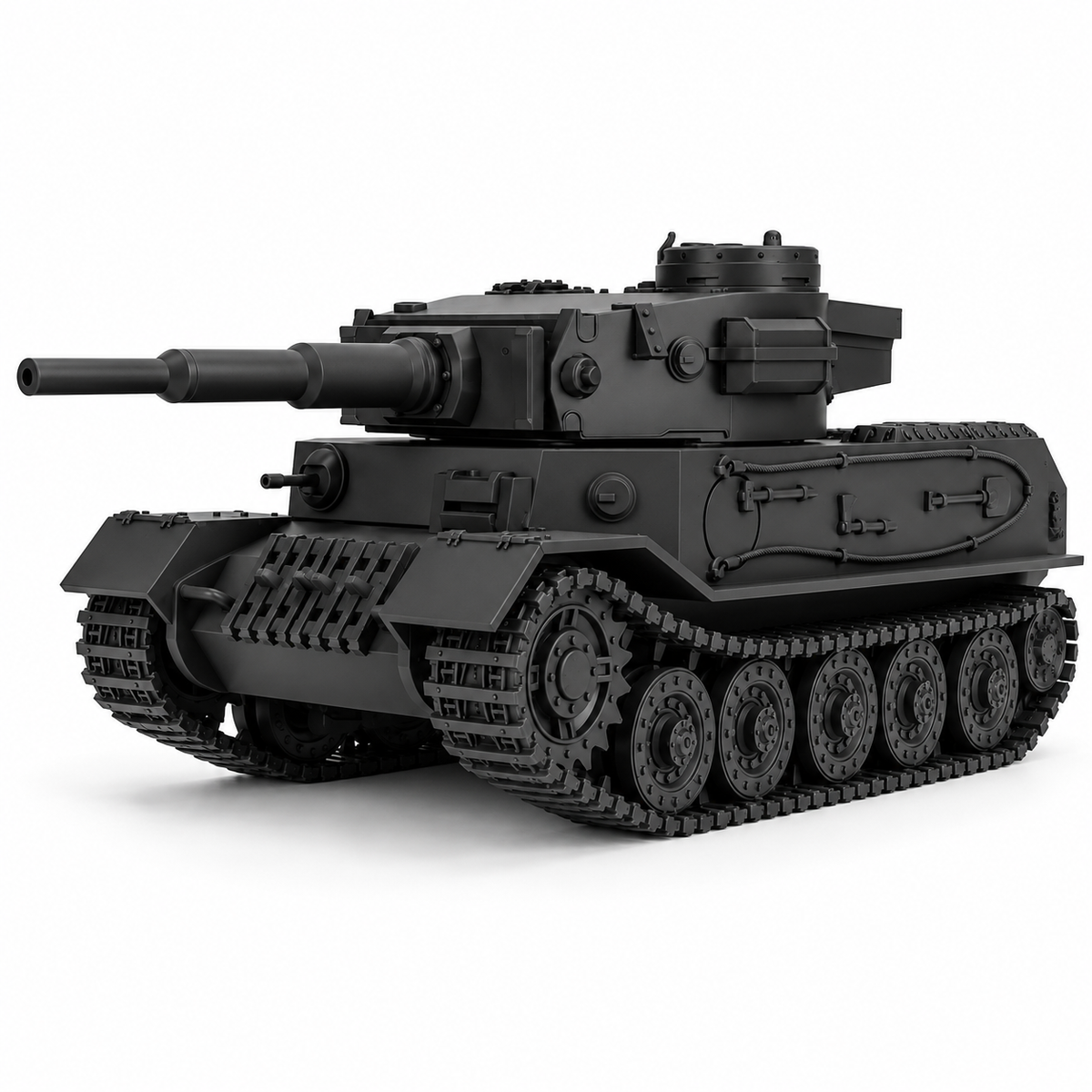 SSMODEL 1/72 1/144 Multi Scale Tiger I VK 45.01 Tank Resin MODEL KIT TSS0984 — detail view 13