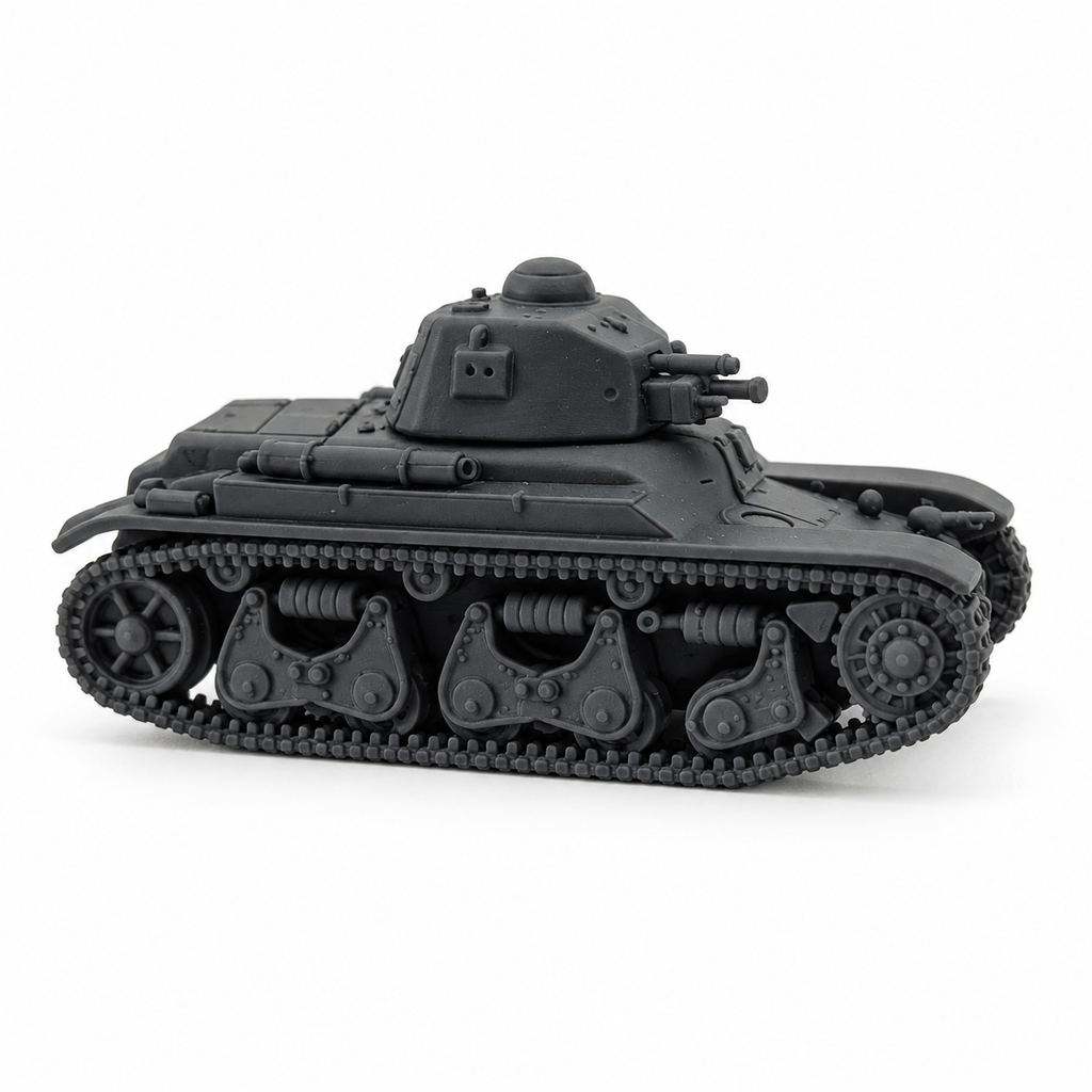 SSMODEL1/72 1/144 Multi-Scale R35 French Light Tank WWII Resin Model Kit TSS1292