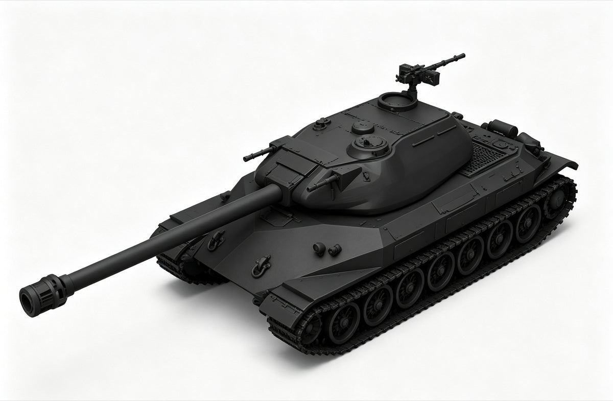 SSMODEL 1/72 1/144 Multi Scale Object 260 tank Resin Model Kit TSS0418 — detail view 4