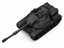 SSMODEL1/72 1/144 Multi-Scale XM66F American experimental TANK MODEL KIT TSS0233