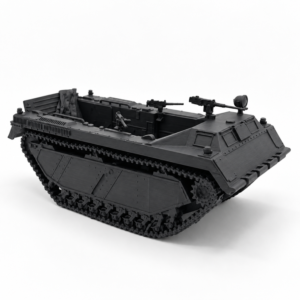 SSMODEL 1/72 1/144 LVT-3 Bushmaster WWII US Amphibious  Resin Model Kit TSS0869
