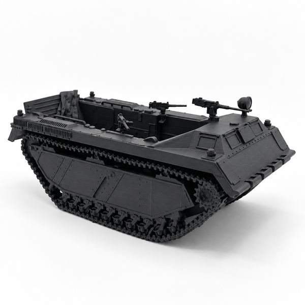 SSMODEL 1/72 1/144 LVT-3 Bushmaster WWII US Amphibious  Resin Model Kit TSS0869