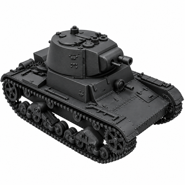 SSMODEL 1/72 1/144 Multi Scale T-26 mod.1939 tank Resin Model Kit TSS0087