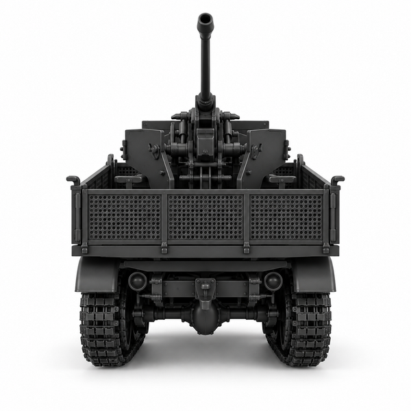 SSMODEL 1/72 1/144 Sd.Kfz.6/2 3.7cm Flak 36 Half-Track Resin Model Kit TSS1530