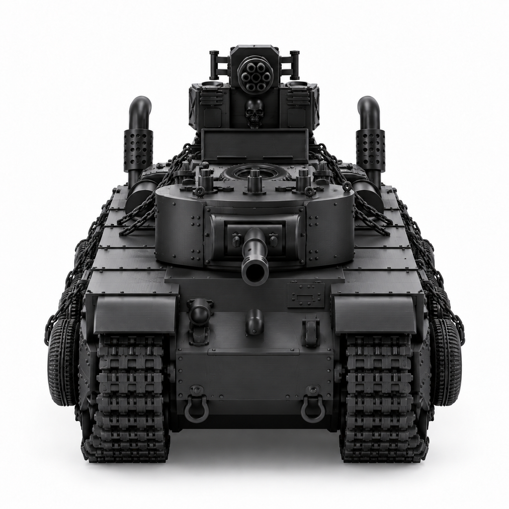 SSMODEL 1/72 1/144 WW2 Cyberpunk T-35 Tank & Kubelwagen Set Resin Model TSS1250